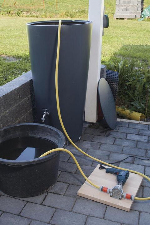 Actual product image wolfcraft Pumpe mit Metallgehäuse (3000 l/h)