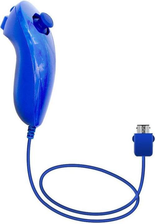 Produktbild Hermex Nunchuck Controller für Nintendo Wii / U DUNKELBLAU