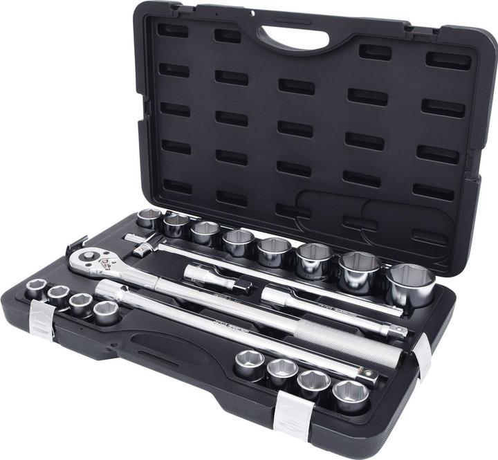 KS Tools Steckschlüssel- Satz (32 mm, 19 mm, 24 mm, 50 mm, 41 mm, 22 mm, 23 mm, 21 mm, 27 mm, 35 mm, 46 mm, 26 mm, 30 mm, 38 mm, 29 mm, 36 mm)