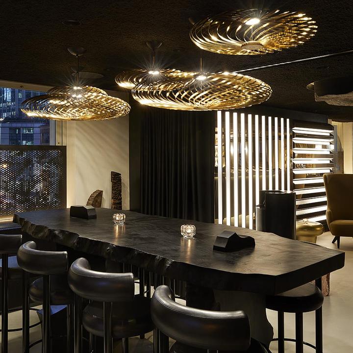 Actual product image Tom Dixon Spring pendant light Large Brass (800 lm)