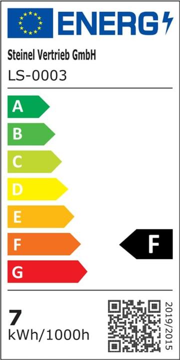Energie-Label Steinel LED Strahler Spot one Connect (520 lm, GU10)