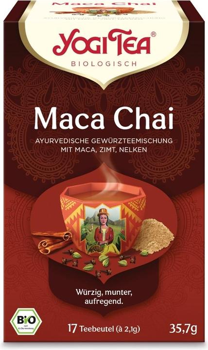 Actual product image Yogi Tea Maca Chai (individually wrapped) (35.70 g)