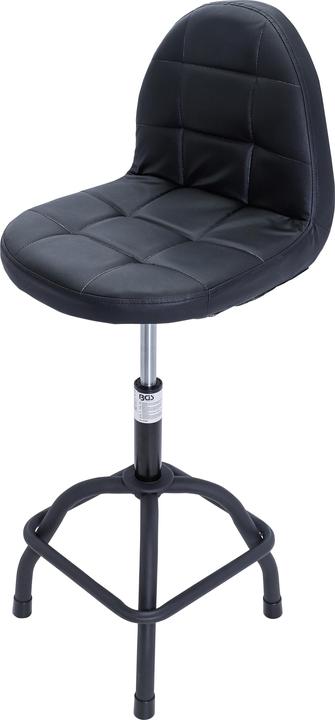 Actual product image BGS Workshop swivel chair with backrest | height-adjustable