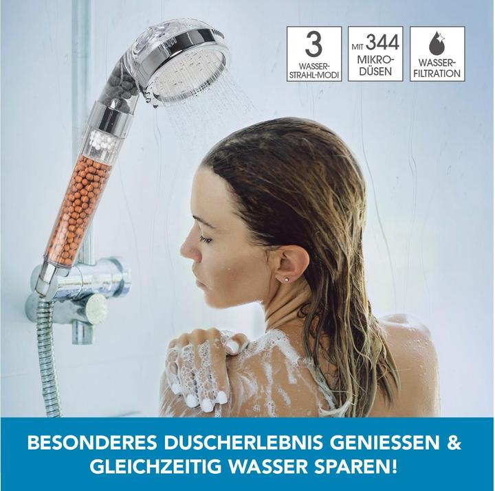 Produktbild Easymaxx Handbrause (3 Strahlarten)