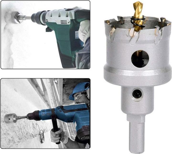 Actual product image wolfcraft Lochsäge verstellbar, Ø 45-130 mm (45 mm, 130 mm)