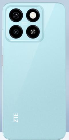 Image du produit ZTE Blade A55 - Smartphone 4G - double SIM (64 Go, Bleu, 6.75", Double SIM, 13 Mpx, 4G)