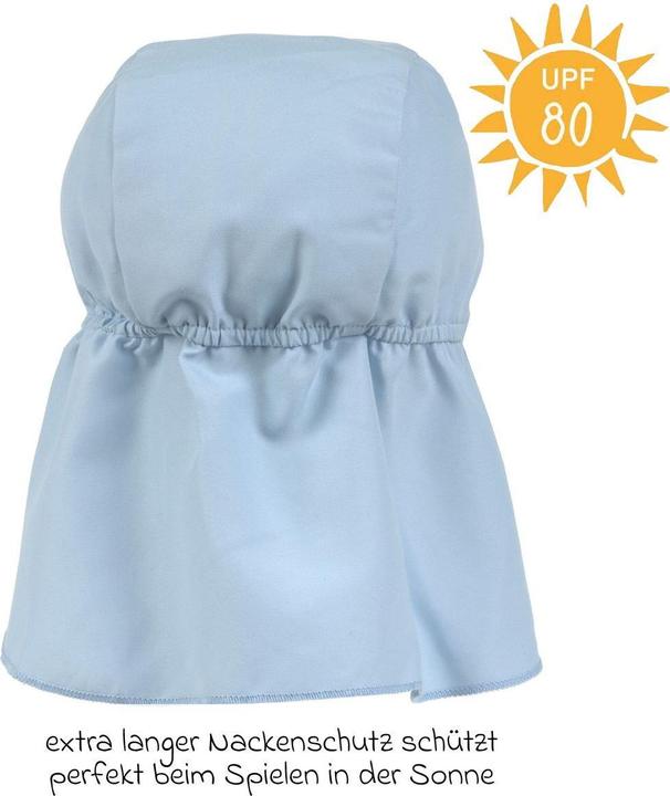 Actual product image Lässig UV-Schirmmütze sky blue