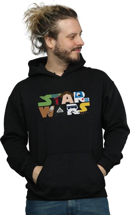 Produktbild Star Wars Character Logo Kapuzenpullover (XL)