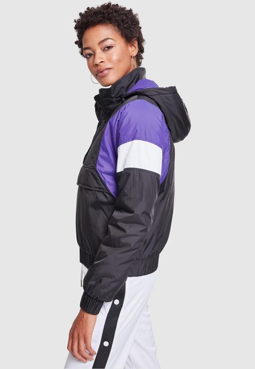 Produktbild Urban Classics Ladies 3-Tone Padded Pull Over Jacket (XS)