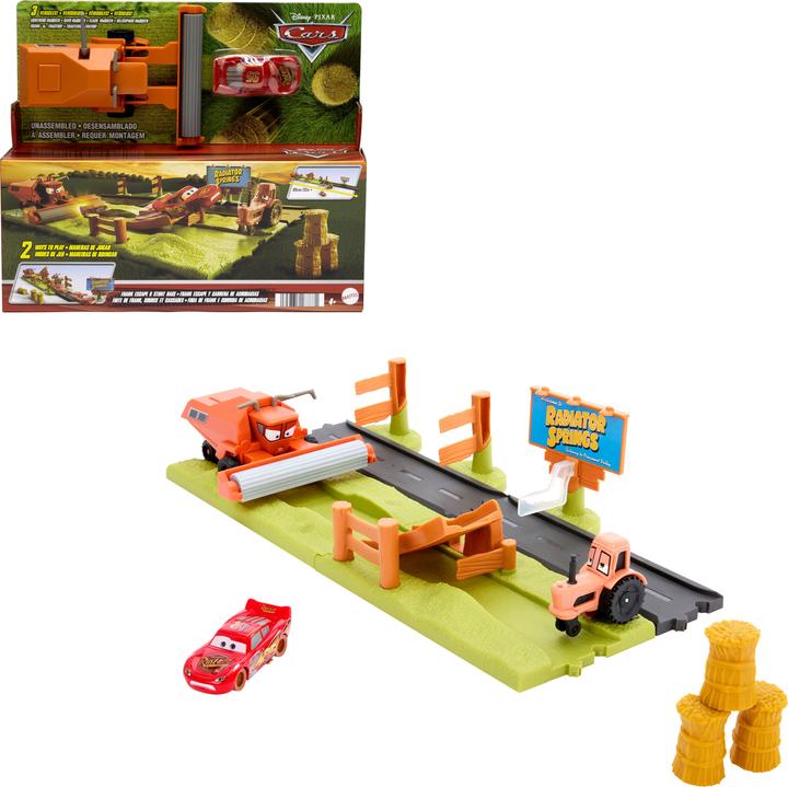 Produktbild Cars Mattel Πίστα Frank Escape & Stunt Race για 4+ ετών HRX48