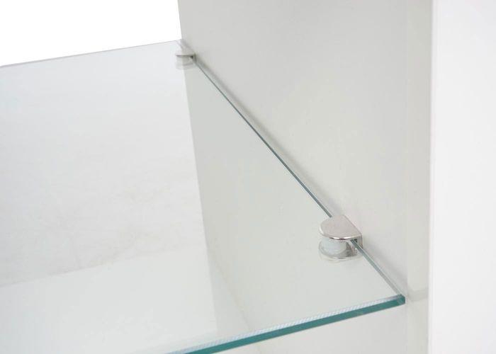 Immagine prodotto Mendler Porta TV HWC-L36, legno 50x144x40cm, vano portaoggetti, bianco lucido