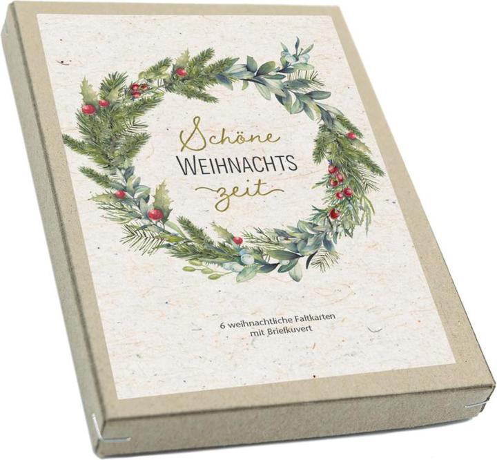 Produktbild Faltkartenbox Weihnachten
