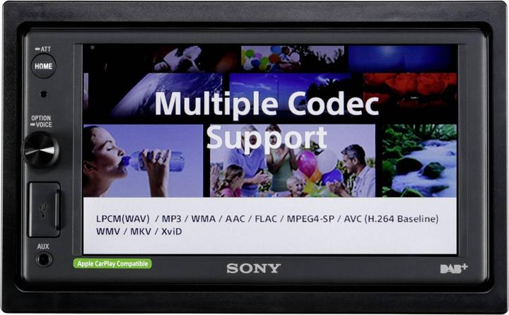 Actual product image Sony XAV-AX1005DB (Apple Carplay)