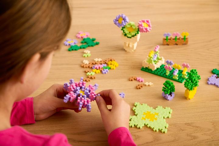 Actual product image Plus-Plus 600 Kreativ Bausteine Blumenladen