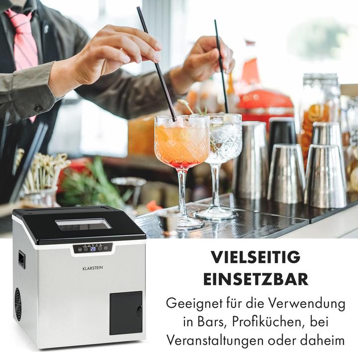 Actual product image Klarstein Eiswürfelmaschine