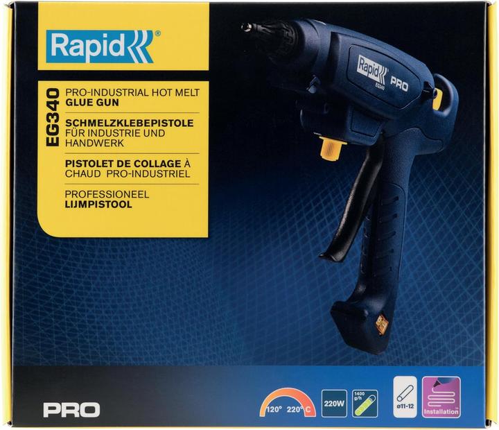 Produktbild Rapid EG340 Klebepistole 12mm