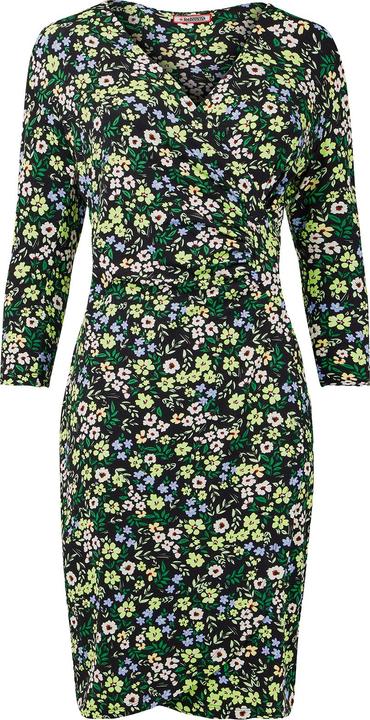 Actual product image Joe Browns Ditsy Rouched Jersey Wrap Dress (44)