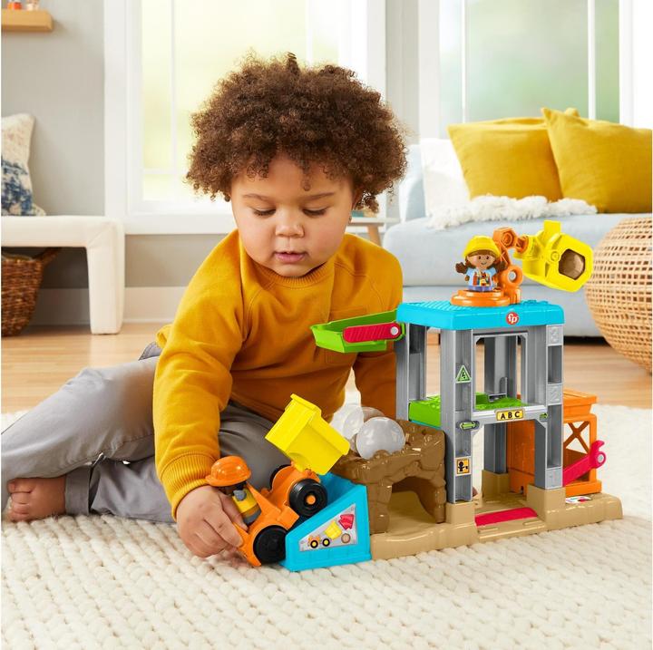 Actual product image Fisher-Price Construction site playset