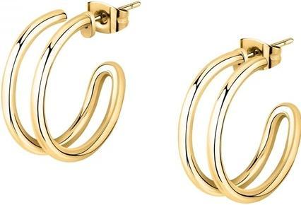 Produktbild Morellato Minimalist gold-plated hoop earrings Creole SAVN07 - Diameter: 2 cm