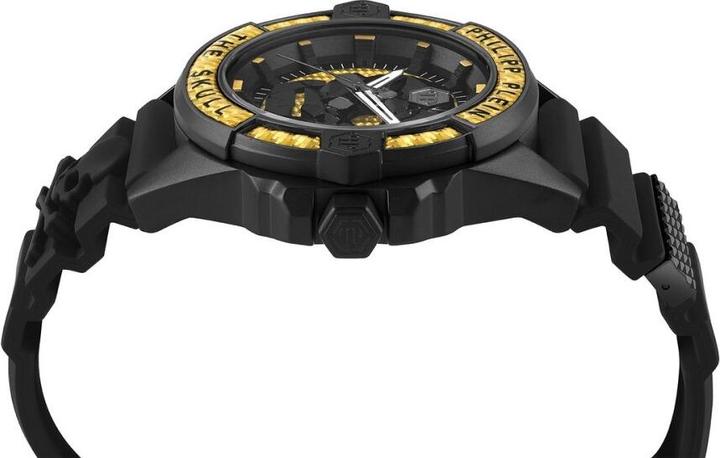 Actual product image Philipp Plein PWAAA1922 The $kull Carbon Fiber 44mm 5ATM (Analogue wristwatch, 44 mm)