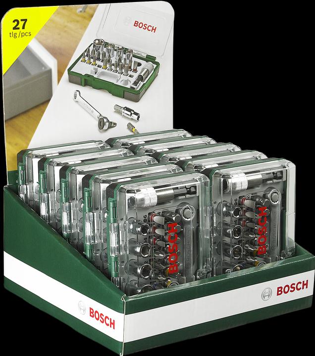 Image du produit Bosch Professional Zubehör Jeu de douilles (27 pièces)