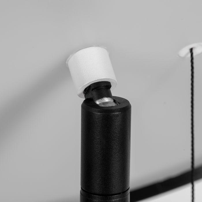 Image du produit Swisshandel24 Lampe solaire, lampadaire LED, 3 niveaux de luminosité, lumière blanche/colorée, cadre métallique (700 lm)