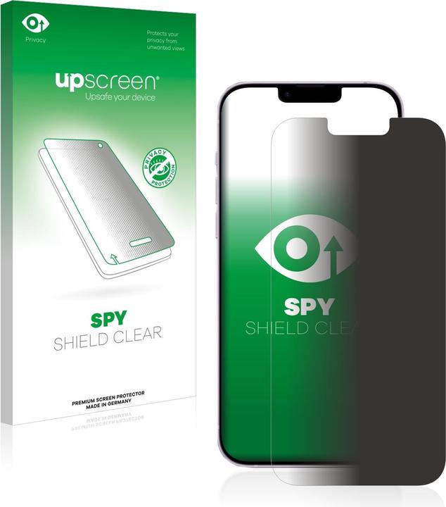 Actual product image upscreen Spy Shield Privacy Protector (1 Piece, Apple iPhone 14 Plus)