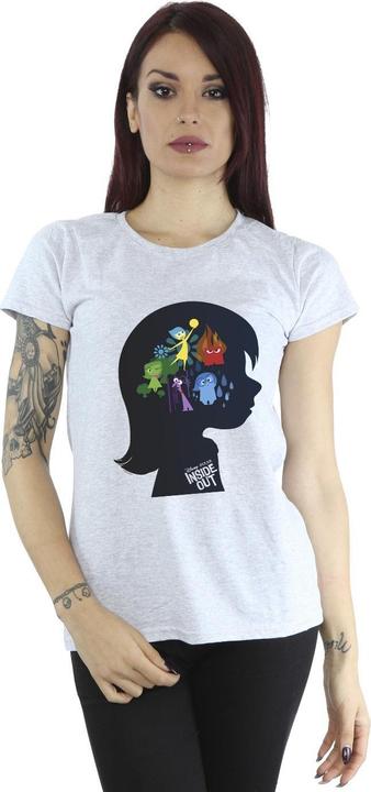 Immagine prodotto Disney Inside Out Head Silhouette Maglietta Donna (M)