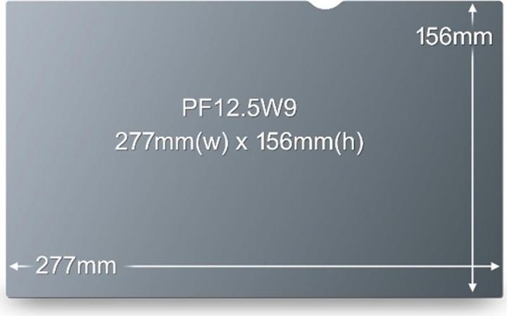 Actual product image 3M Pf125w9b (12.50", 16 : 9)