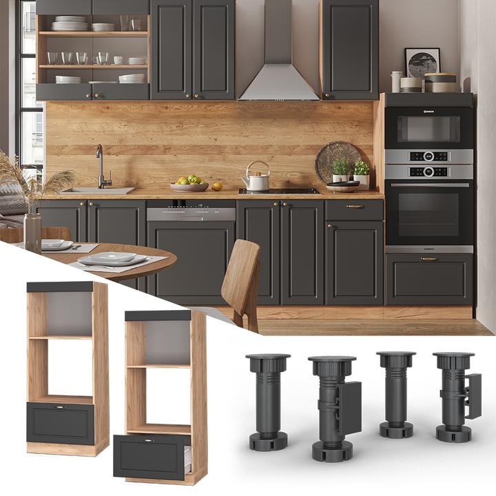 Produktbild Vicco Mikrowellenschrank Fame-Line (60 x 58 x 153.5 cm)