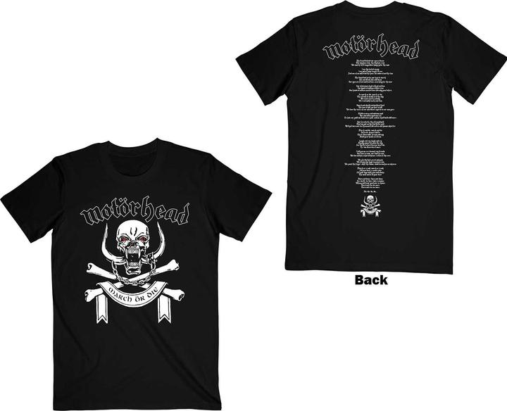 Motorhead March or Die Lyrics