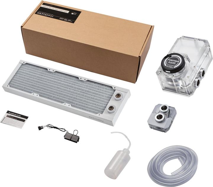 Phanteks Glacier EZ-Fit 360 SOFT-KIT, Wasserkühlungsset - weiss