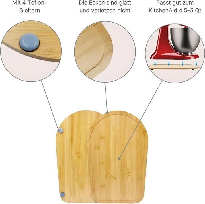 Immagine prodotto Hermex Tavola di scorrimento alternativa per KitchenAid