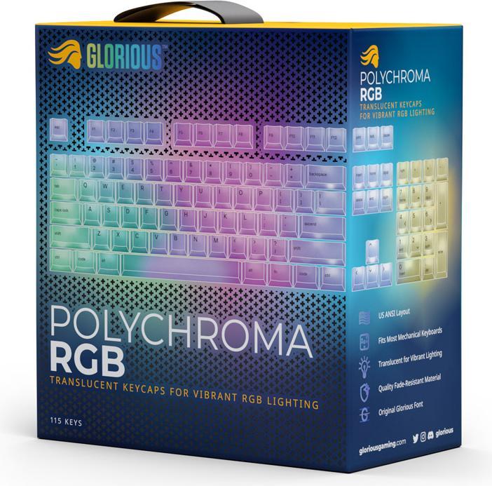 Immagine prodotto Glorious PC Gaming Race Polychroma RGB Keycaps