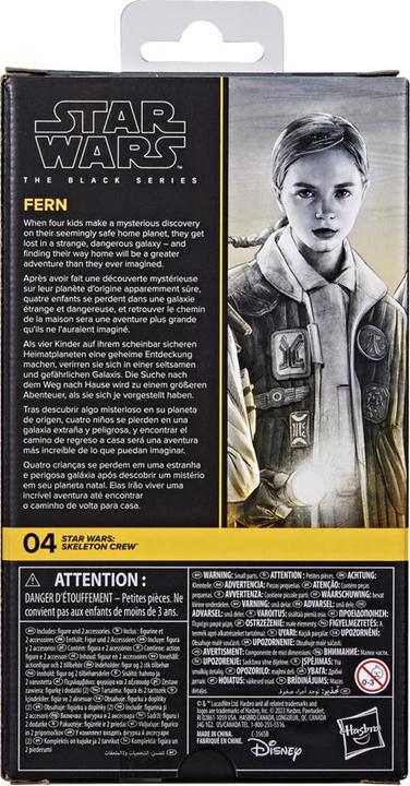 Image du produit Hasbro Star Wars The Black Series Fern Skeleton Crew 15-cm Action Figure
