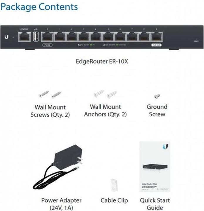 Immagine prodotto Ubiquiti EdgeRouter 10