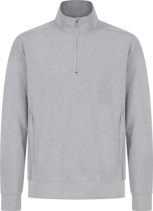 Henbury Sweatshirt mit kurzem Reissverschluss