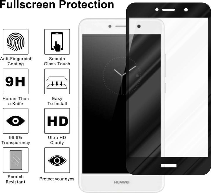 Immagine prodotto Cadorabo Vetro di protezione del display a schermo intero (1 Pezzo/i, Huawei Enjoy 7 Plus)