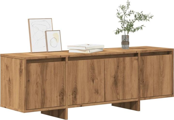 Produktbild VidaXL TV Schrank Lowboard Fernsehschrank Fernsehtisch TV Möbel Artisan-Eiche (120 x 30 x 40.5 cm)