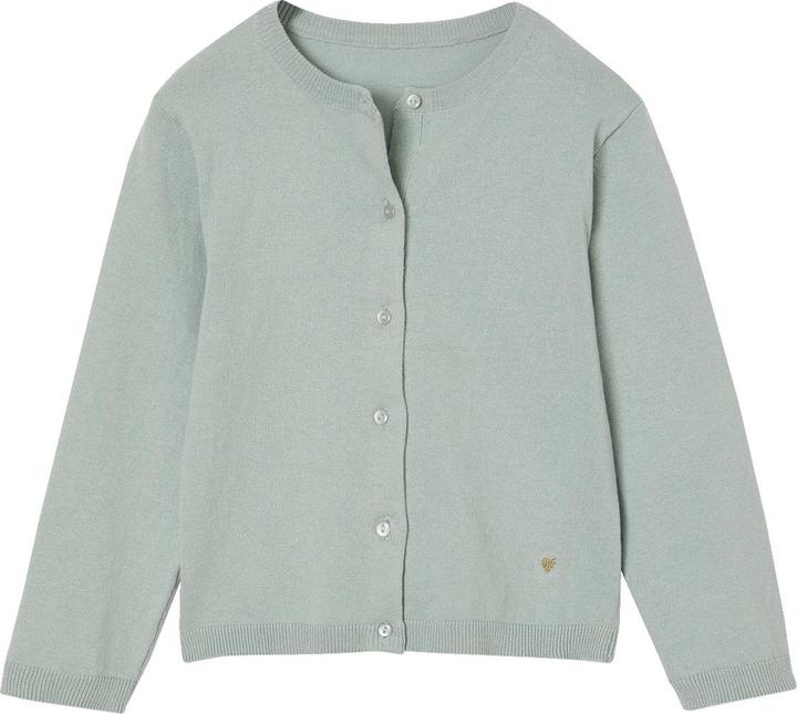 Vertbaudet Mädchen Strickjacke BASICS Oeko-Tex (122)
