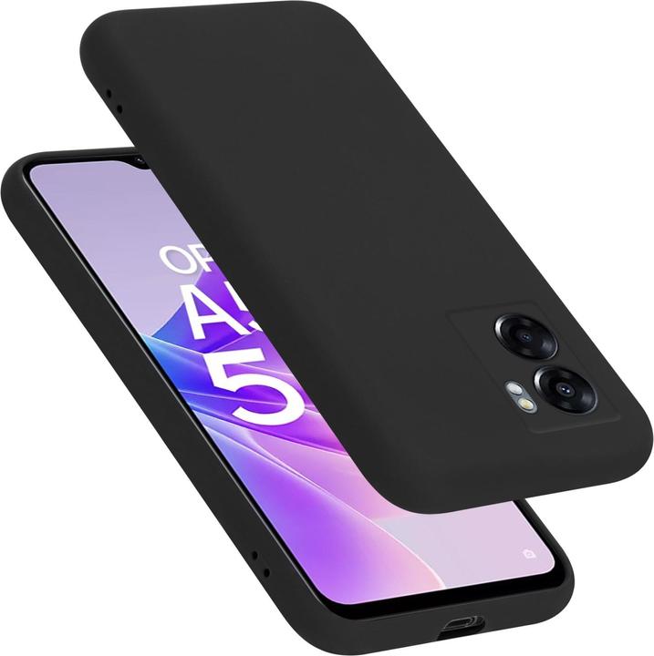 Produktbild Cadorabo TPU Liquid Silicone Case Hülle für Oppo A57 5G / A77 5G / Realme V23 (Realme V23 5G, Oppo A77 5G, Oppo A57 5G)