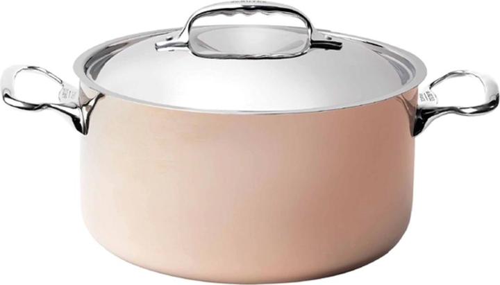 de Buyer Inocuivre Casserole avec couvercle (16 cm, Casserole, Cuivre)