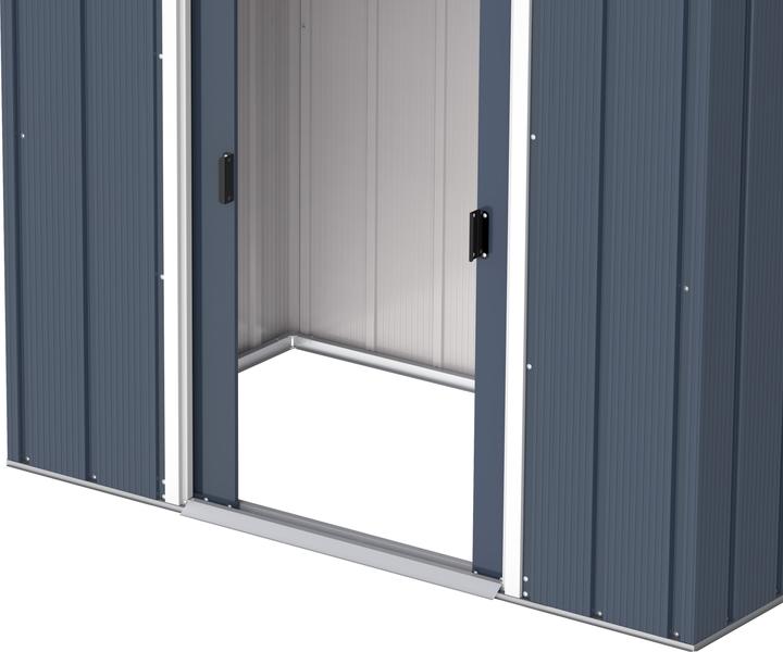 Actual product image Tepro Pent Roof Eco 6x4 shed, anthracite