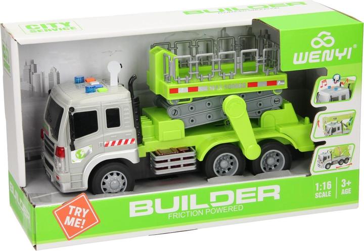 Image du produit Camion avec nacelle élévatrice avec son et lumière