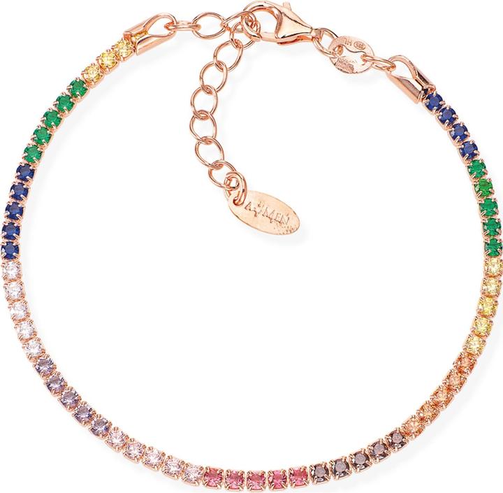 Image du produit Amen Bracelet de tennis (16 cm, Argent 925)