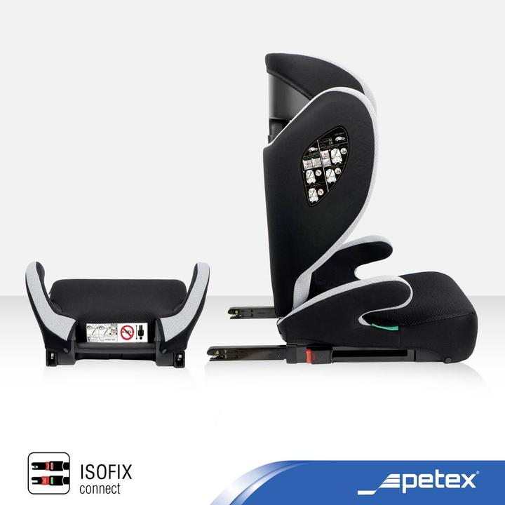 Immagine prodotto Petex Basic Plus 1601 grigio HDPE secondo ECE R129 Seggiolino per bambini grigio (Seggiolino per bambini, ECE R129/i-Size Standard)