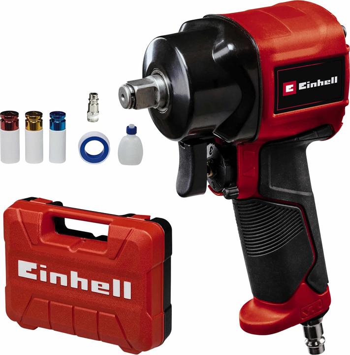Image du produit Einhell TC-PW 610 Compact (Pn) 4138965 Visseuse pneumatique à chocs Porte-outil : 1/2 (12.5 mm) Au (Air comprimé)