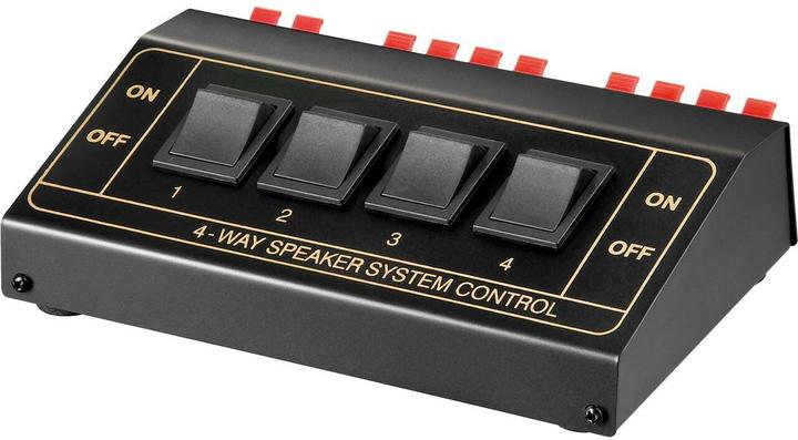 Actual product image Goobay Speaker switch box