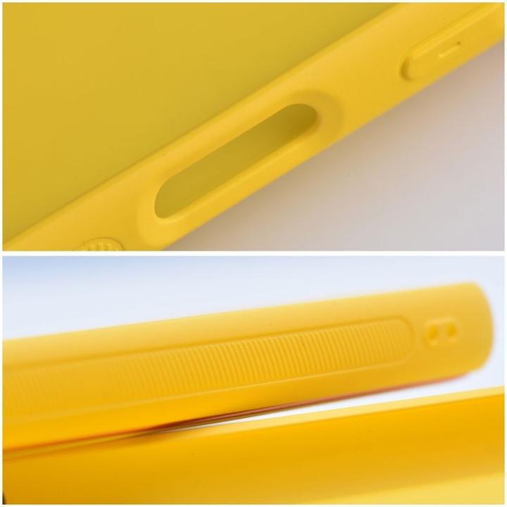 Immagine prodotto OEM Back panel cover LEATHER case for SAMSUNG S24 Plus yellow (Samsung Galaxy S24+)