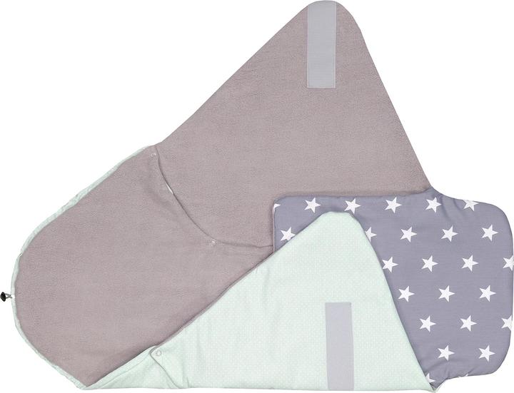 Produktbild Ullenboom Einschlagdecke Mint Grau